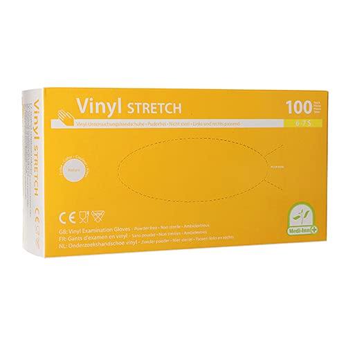 PAPSTAR unisex Einmalhandschuhe Stretch weiB GroBe