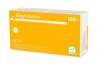 PAPSTAR unisex Einmalhandschuhe Stretch weiB GroBe