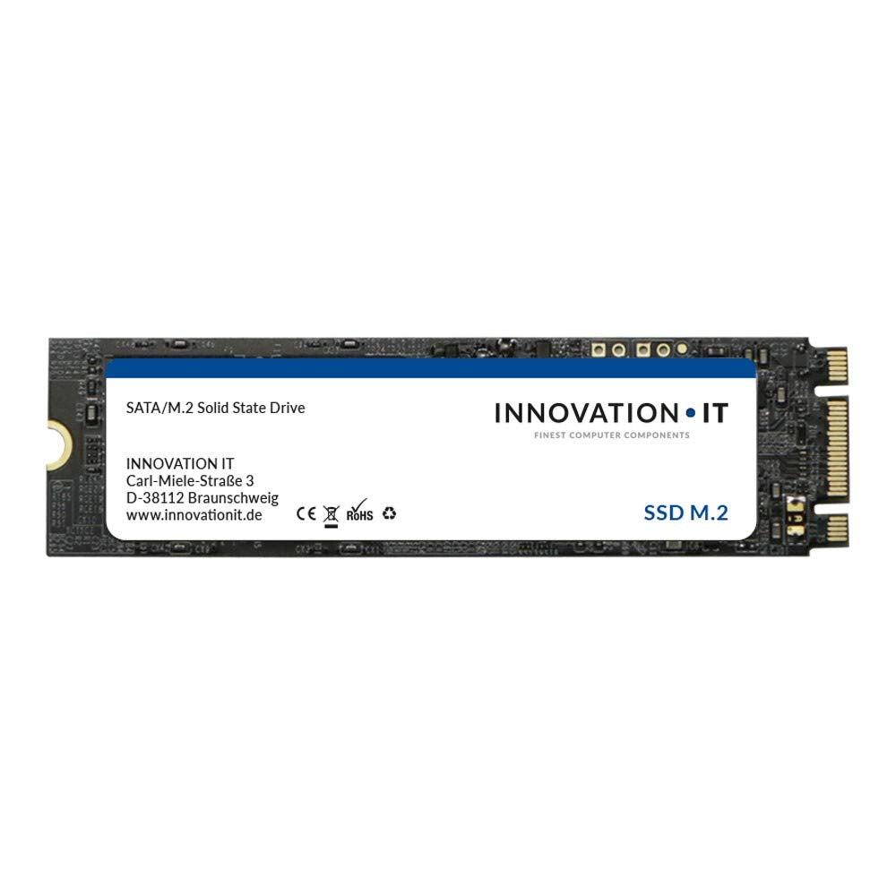 Innovation IT Black Bulk 256GB Interne M.2 SATA SSD 2280 M.2 SATA 6 Gb/s Bulk 00-256555