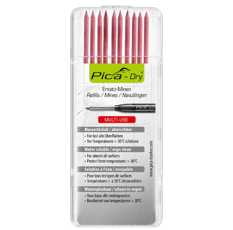 Pica Pica-Dry Fallminen rot 2,8 mm, 10 St.
