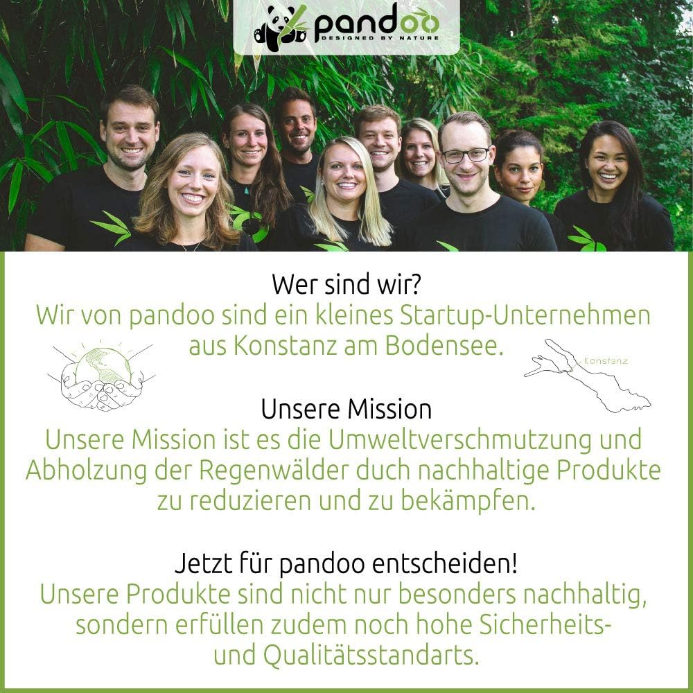 pandoo Bambus Reisehandtuch - Ultraleicht, extrem saugfähig & schnelltrocknend - Besser als herkömmliche Mikrofaser - Sport-, Reise-, Trekking- & Badetuch - alle Größen in 5 Farben Orange S - 80x40cm