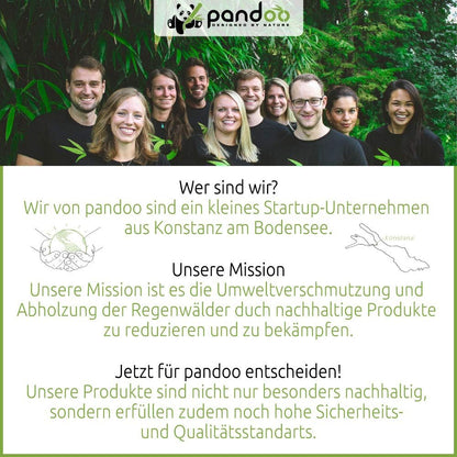 pandoo Bambus Reisehandtuch - Ultraleicht, extrem saugfähig & schnelltrocknend - Besser als herkömmliche Mikrofaser - Sport-, Reise-, Trekking- & Badetuch - alle Größen in 5 Farben Orange S - 80x40cm
