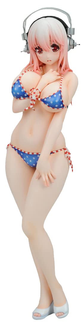 Nitro Super Sonic statuette PVC 1/6 Super Sonico Paisura Bikini Ver. Re-Run 28 cm