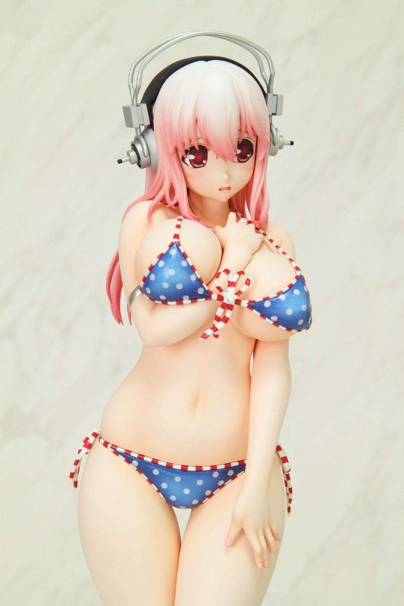 Nitro Super Sonic statuette PVC 1/6 Super Sonico Paisura Bikini Ver. Re-Run 28 cm