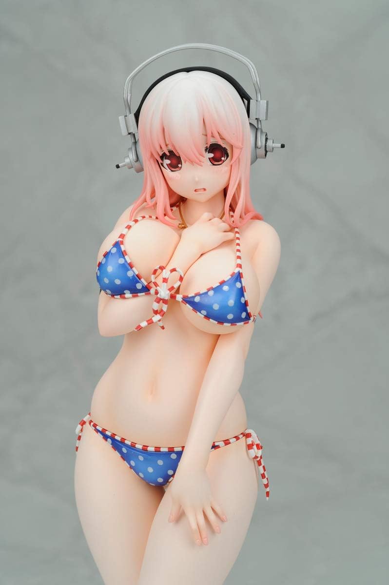 Nitro Super Sonic statuette PVC 1/6 Super Sonico Paisura Bikini Ver. Re-Run 28 cm