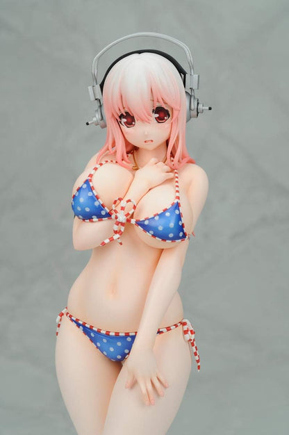 Nitro Super Sonic statuette PVC 1/6 Super Sonico Paisura Bikini Ver. Re-Run 28 cm