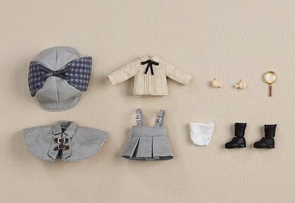 Good Smile Company Original Character Accessories for Nendoroid Doll Outfit Set Detective - Girl (Gray)