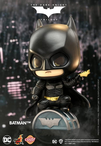 Hot Toys The Dark Knight 8 cm Trilogy Batman Cosbi Figurine