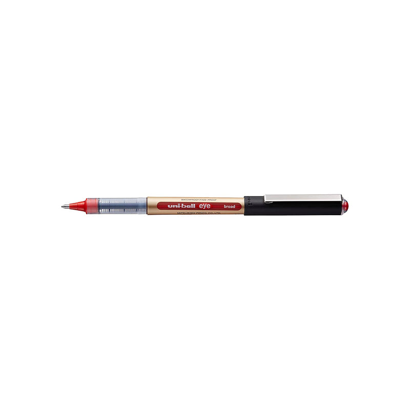 Uni-Ball 148022 UB Eye Broad UB-150-10 Rollerball Pen Red 10 count (Pack of 1)