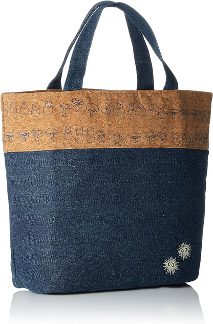 My Neighbor Totoro Cork ~ Denim Lunch Bag