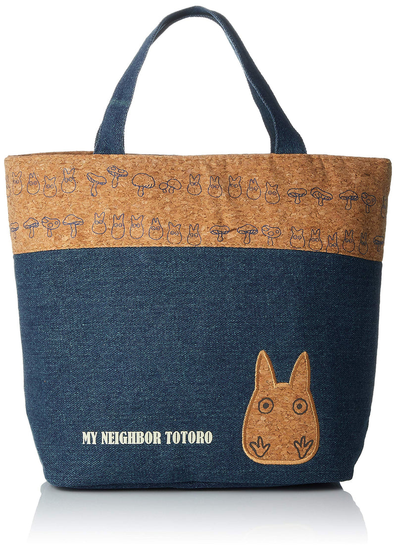 My Neighbor Totoro Cork ~ Denim Lunch Bag