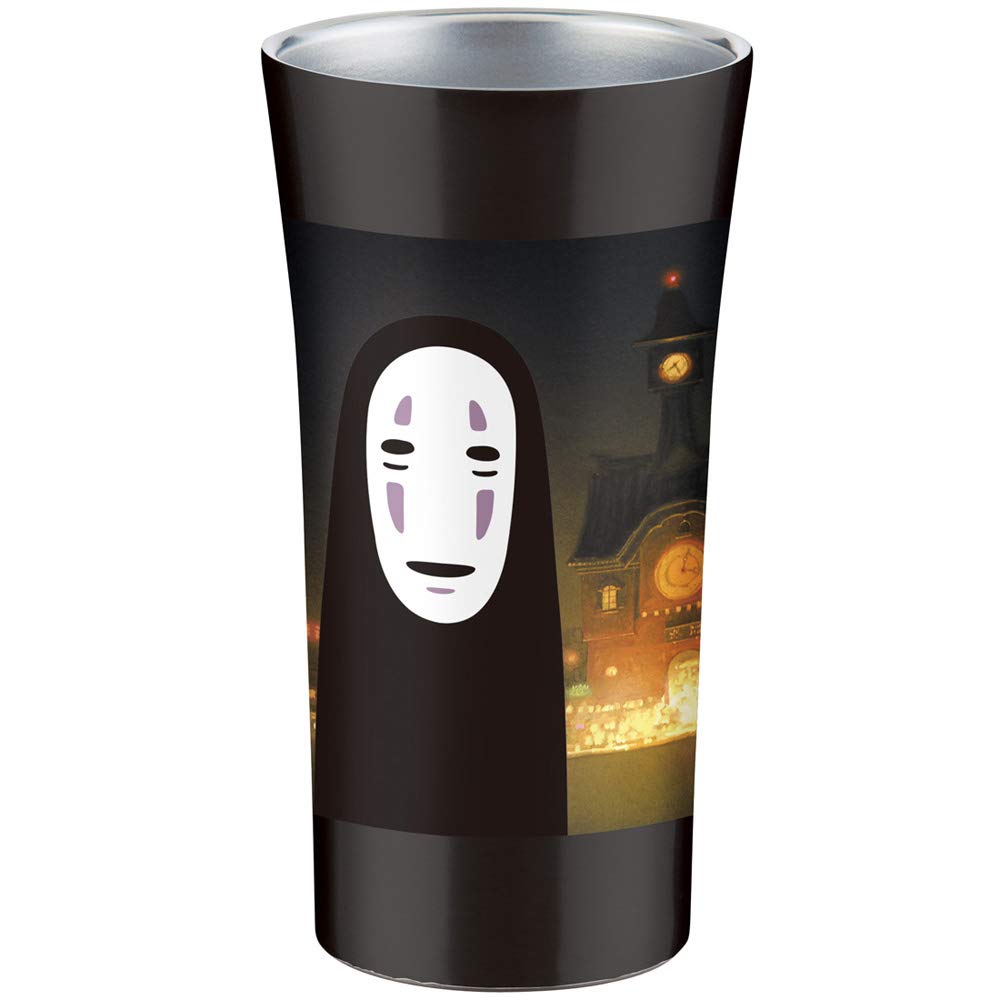 Le Voyage de Chihiro gobelet Metal No Face Feux d'artifices 300 ml Black 300ml