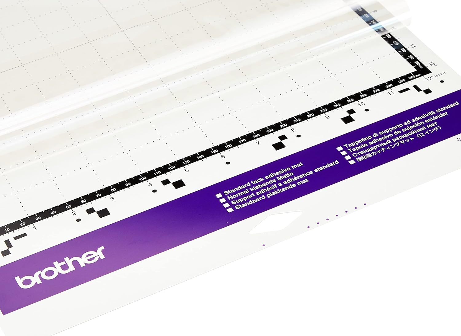 Brother CADXMATSTD12 ScanNcut SDX Series 12 x 12-inch Standard Adhesive Mount, Purple/White, 30, 5x30, 5cm