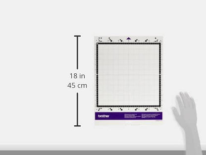 Brother CADXMATSTD12 ScanNcut SDX Series 12 x 12-inch Standard Adhesive Mount, Purple/White, 30, 5x30, 5cm