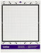 Brother CADXMATSTD12 ScanNcut SDX Series 12 x 12-inch Standard Adhesive Mount, Purple/White, 30, 5x30, 5cm