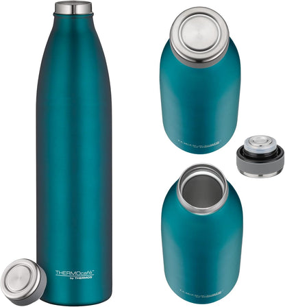 alfi 4067255100 Tc Insulated Bottle, Aluminium, Teal Mat 1 l Teal Mat