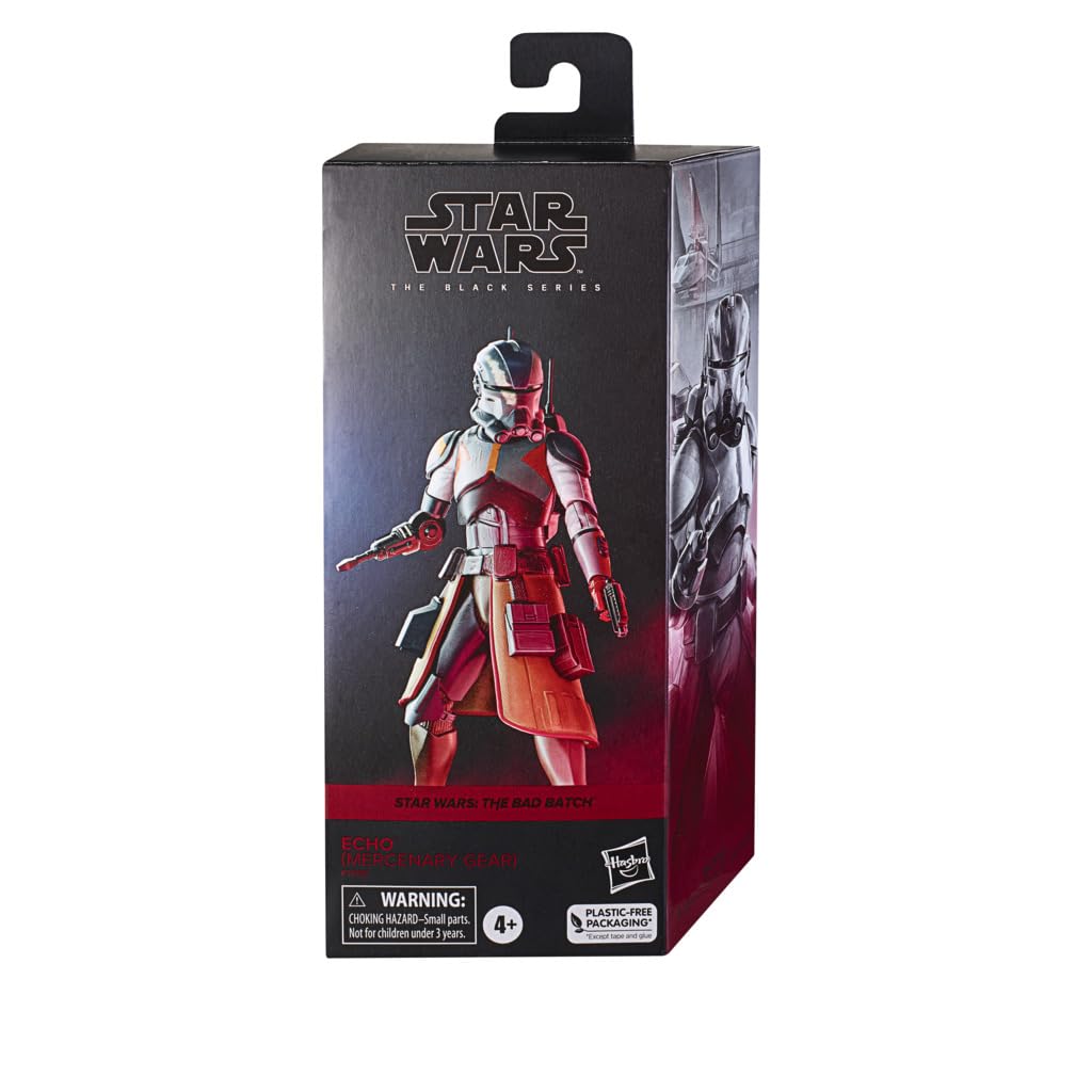 Hasbro Star Wars: The Bad Batch Black Series Echo (Mercenary Gear) 15cm Action Figure