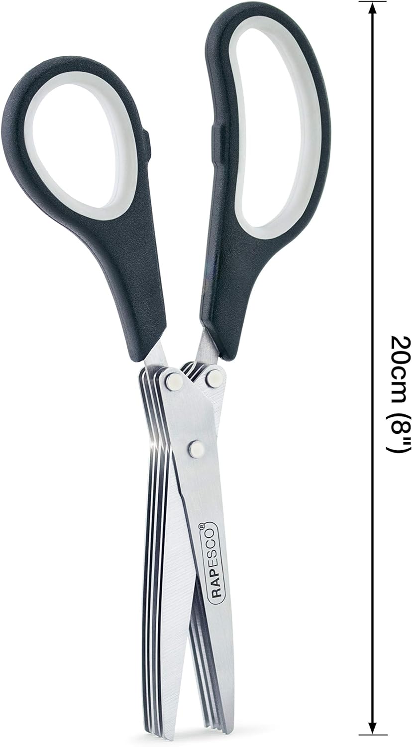 Rapesco 1599 5 Bladed Herb Scissor/Paper Shredder