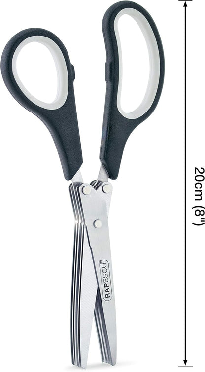 Rapesco 1599 5 Bladed Herb Scissor/Paper Shredder