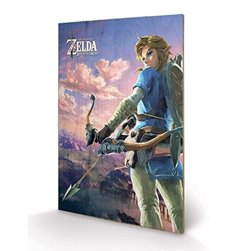 Nintendo Drucken, Holz, Mehrfarbig, 40 x 59cm