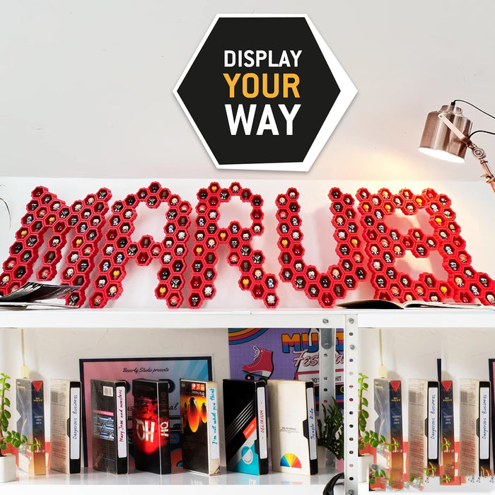 Nano PODS Marvel Surprise Connectable Collectible | Avengers Superheroes and Villains Characters Attached Within a Connectable Pod | for Kids and Adult Toy Collectors | Collect and Connect Wave 1