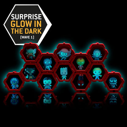 WOW! STUFF - Nano Pods Marvel Surprise Connectable Collectible, Avengers Superheroes and Villains Characters Attached within a Connectable Pod, for Kids and Adult toy Collectors