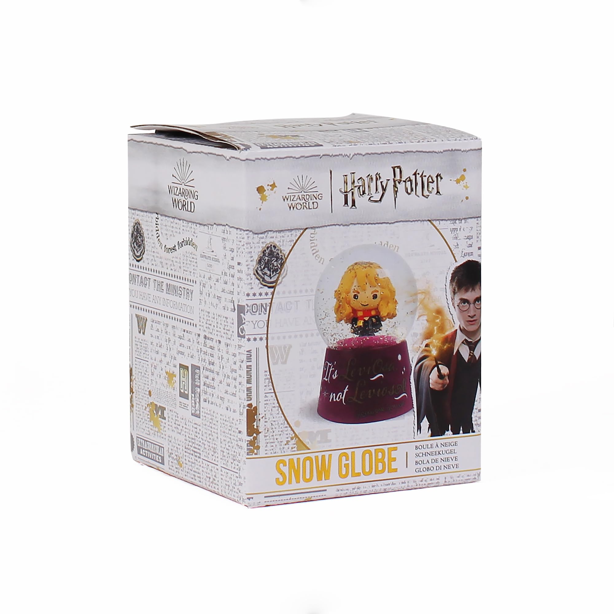 Half Moon Bay Harry Potter Snow Globe | Hermione Granger | Snow Globes For Children & Snow Globes For Adults | Harry Potter Merchandise & Harry Potter Decor | Harry Potter Gift & Globe Ornament