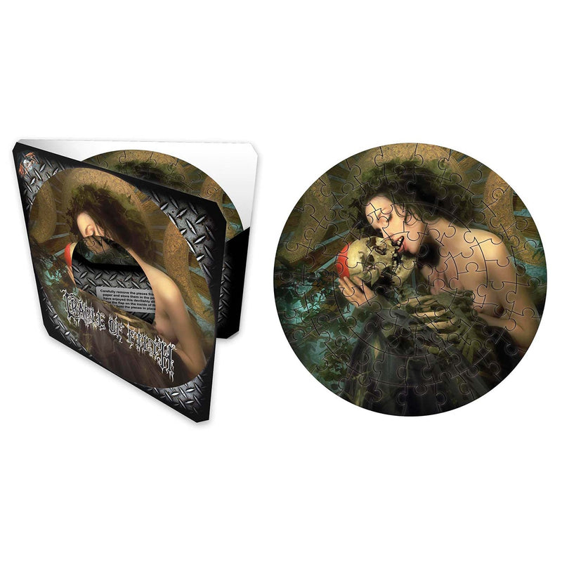 Cradle of Filth Abstinence 72pc Circular Jigsaw Black