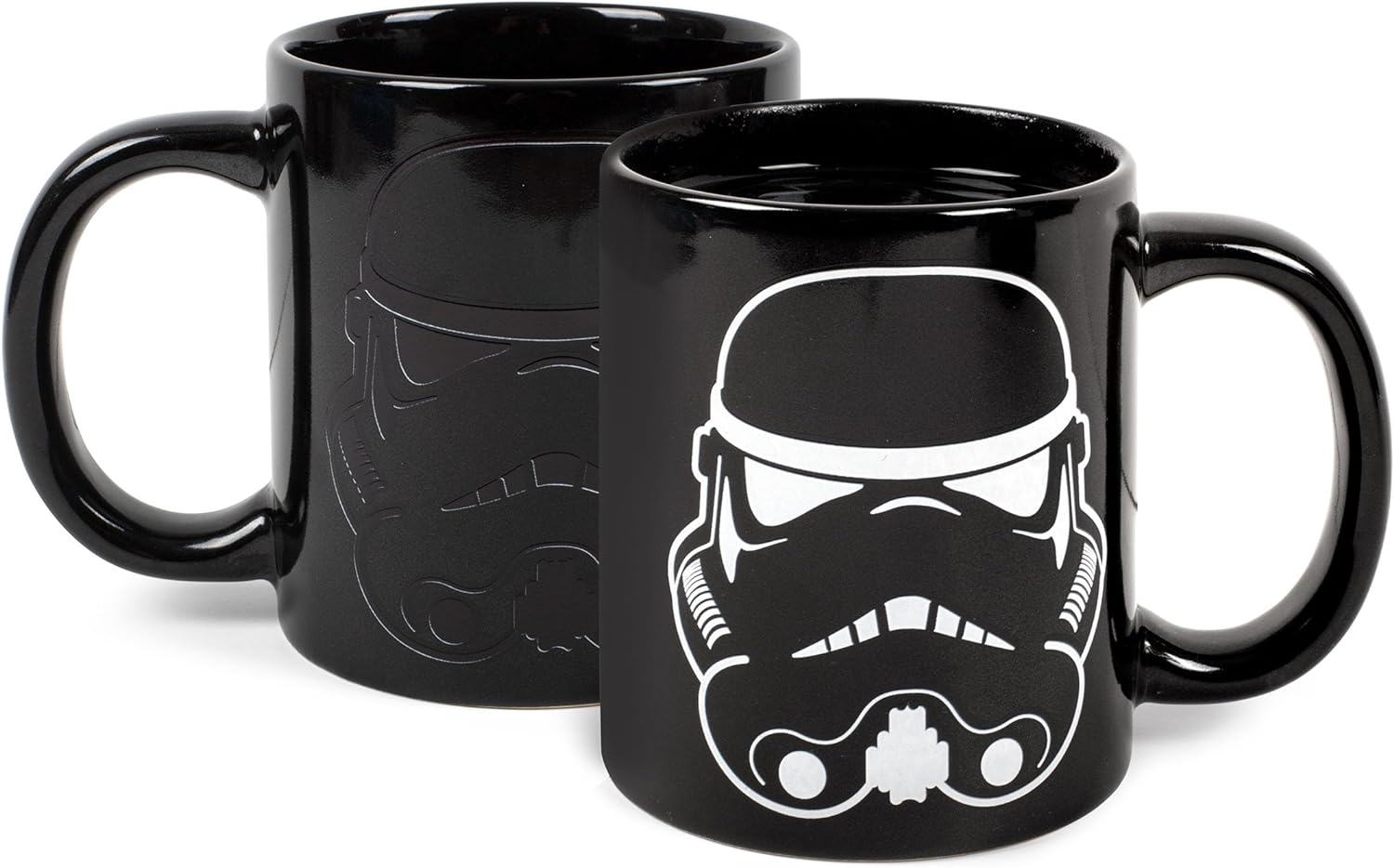 Official Stormtrooper Colour Changing Ceramic Mug, 300ml, Black, Heat Changing Coffee Mug, Helmet Appearance, Gift for Fans – ThumbsUp!