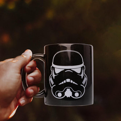Official Stormtrooper Colour Changing Ceramic Mug, 300ml, Black, Heat Changing Coffee Mug, Helmet Appearance, Gift for Fans – ThumbsUp!