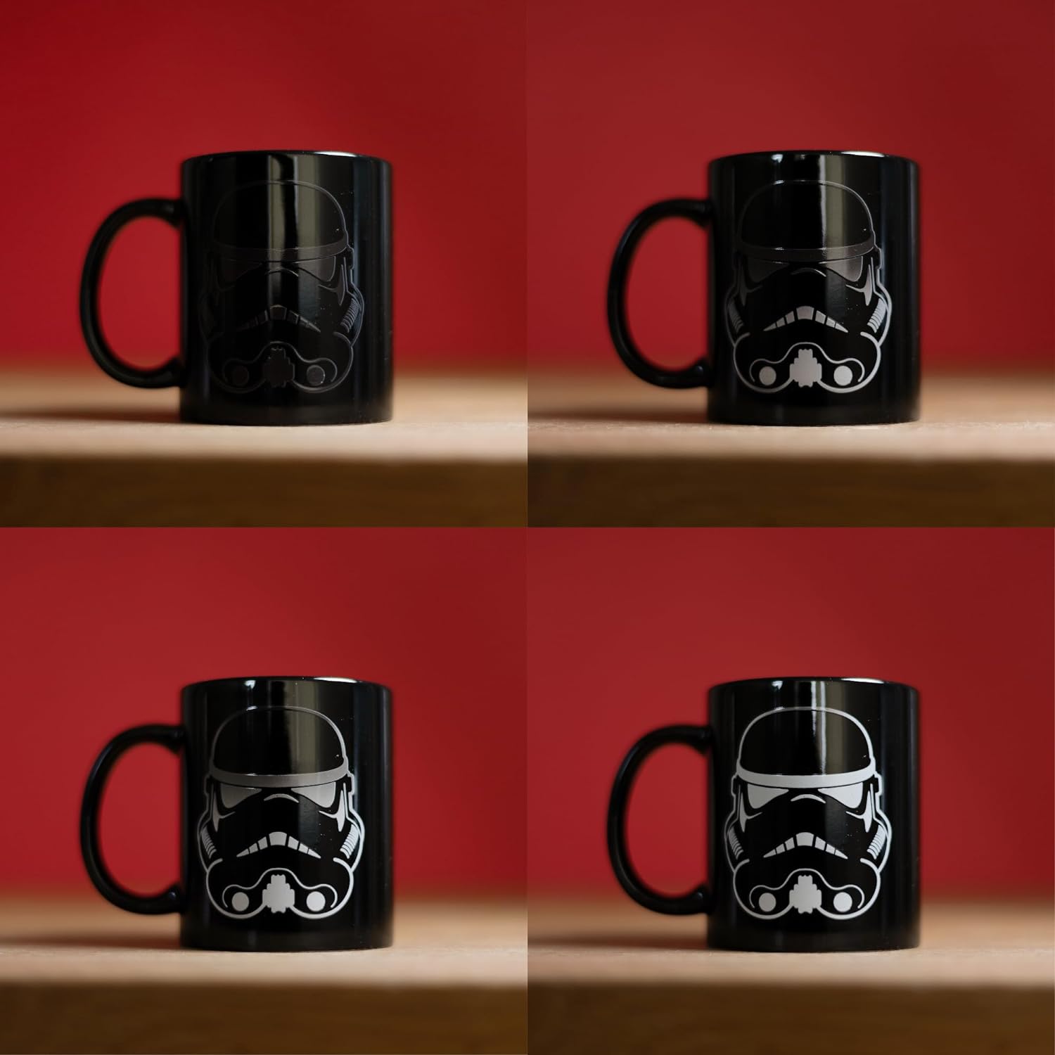 Official Stormtrooper Colour Changing Ceramic Mug, 300ml, Black, Heat Changing Coffee Mug, Helmet Appearance, Gift for Fans – ThumbsUp!