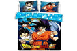 Difuzed S.P.R.L. Dragonball Super Kinder Bettwäsche-Set Baumwolle Bettbezug 140 x 200 cm + Kissenbezug 65x65 cm, NI-006DBS-DV, One Size