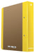 Ring Binder DONAU Life A4/2RD/50mm Yellow/Document Archiving/Type-A4 / 2RD / 50mm / Material-Cardboard/Reinforcement Strip-No Slat Edge/Label-No Label/Colour-Yellow/Format-A4 żółty