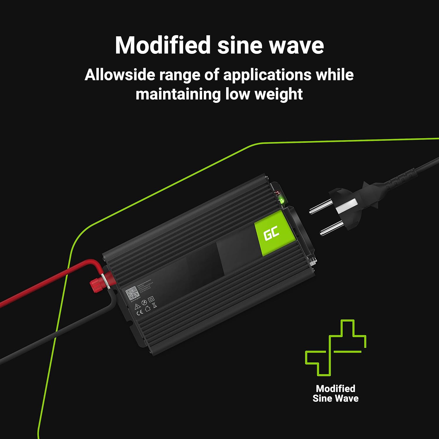 Green Cell KFZ Spannungswandler Power Inverter 12V