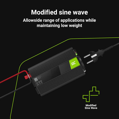 Green Cell KFZ Spannungswandler Power Inverter 12V