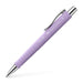 Faber-Castell Poly Ball Edition Ballpoint Pen, XB - Sweet Lilac,Purple