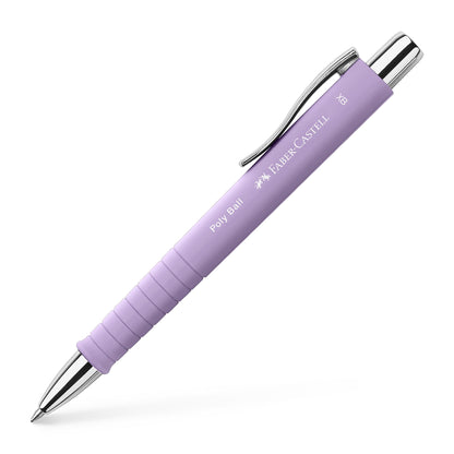 Faber-Castell Poly Ball Edition Ballpoint Pen, XB - Sweet Lilac,Purple