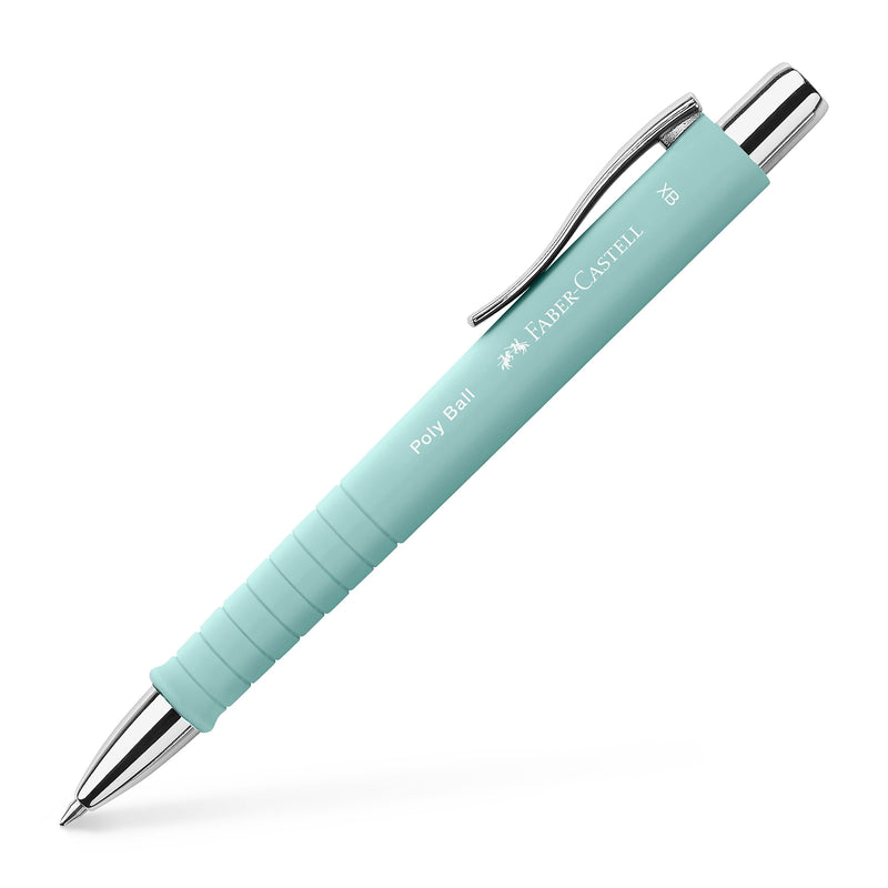 Faber-Castell - 241105 Bolígrafo Poly Ball Xb Edition. Azul caribe., 1 unidad (Paquete de 1