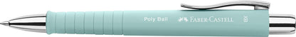 Faber-Castell - 241105 Bolígrafo Poly Ball Xb Edition. Azul caribe., 1 unidad (Paquete de 1