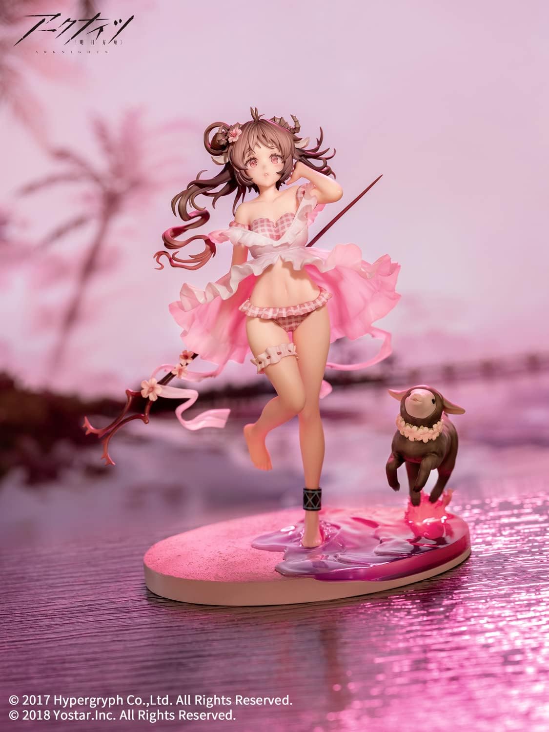 Apex Arknights 1/7 Eyjafjalla Summer Flower FA018 23cm PVC Statue