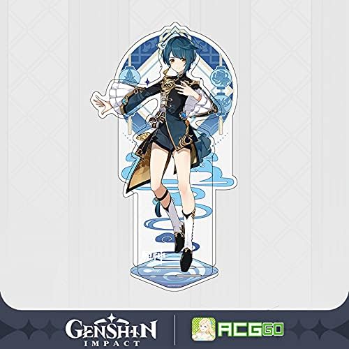 MiHoYo Genshin Impact Liyue Theme Series Character Xingqiu - Figura acrílica (14 cm