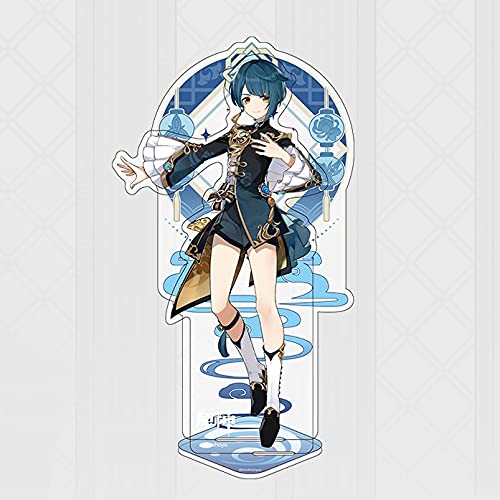 MiHoYo Genshin Impact Liyue Theme Series Character Xingqiu - Figura acrílica (14 cm