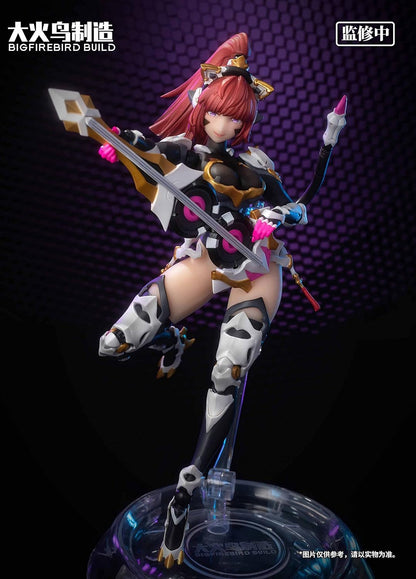Bigfirebird Build Bungaku Shoujo statuette PVC 1/6 Science Cat Lady Team 001 33 cm