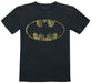 BATMAN Unisex T-Shirt Black 152, 100% Cotton,