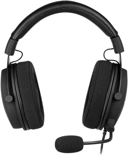 Xtrfy H2 Pro Gaming Headset, XG-H2, Optimised For Esports, 53MM Drivers, Extra Large Memory Foam Cushions, PU Leather, Extra Large Over-Ear Cups, Compatible With Multiple Platforms, Closed Headphones