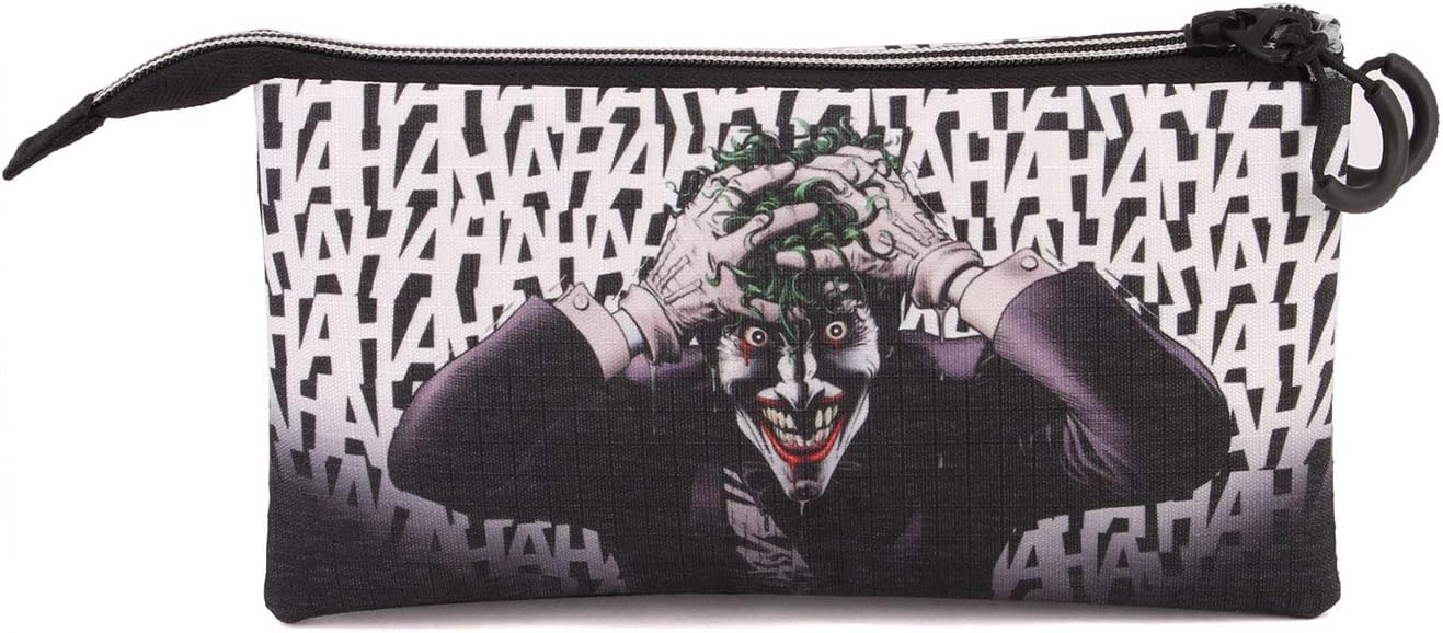 Karactermania Batman Killing Joke-astuccio Portatutto Triplo Hs Federmäppchen, 24 cm, Mehrfarbig (Multicolour)