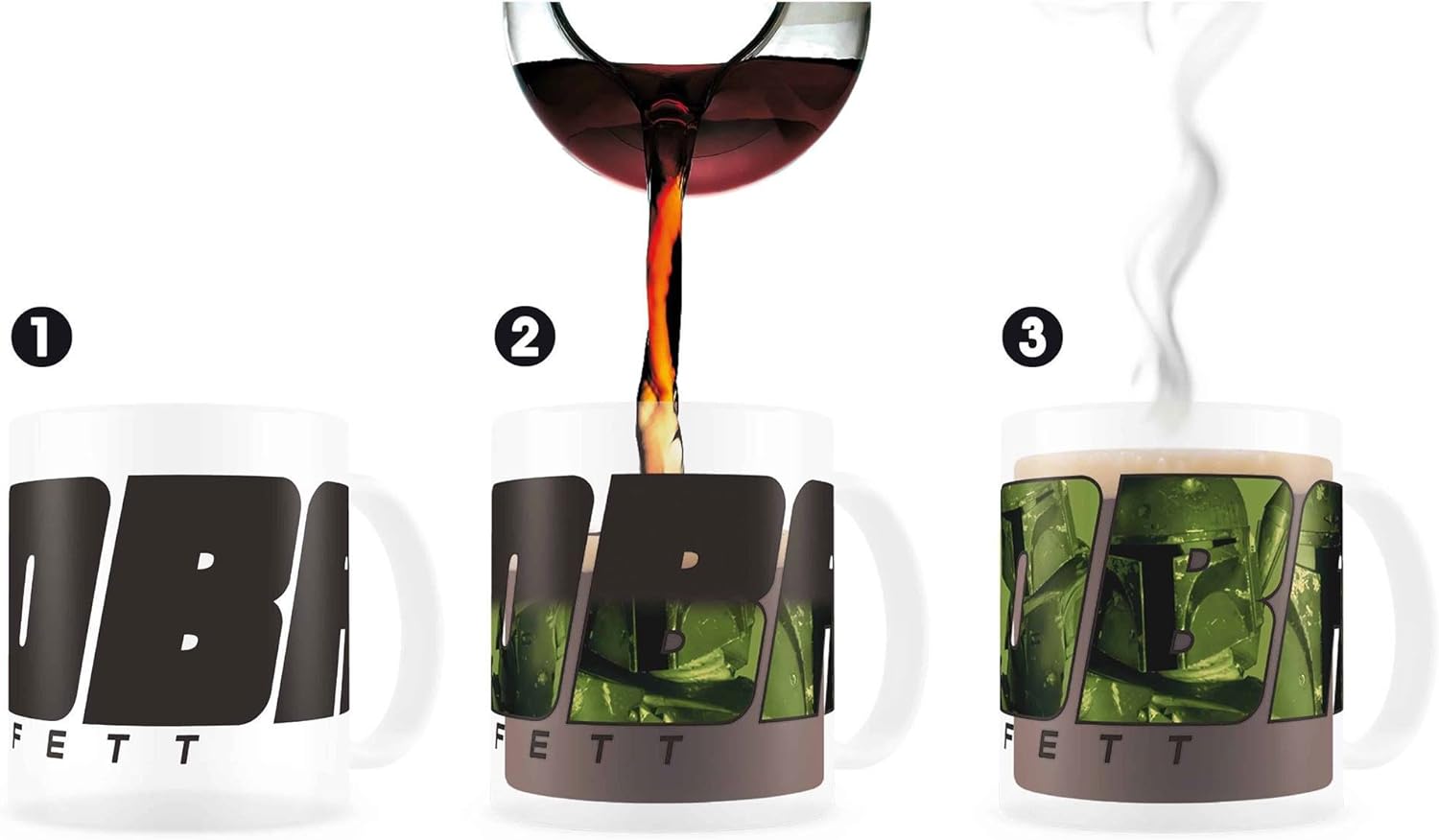 TAZA TERMICA BOBA FETT TRANSPARENTE STAR WARS