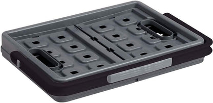 Sunware Square Folding Box with Handle, Anthracite/Black, One Size