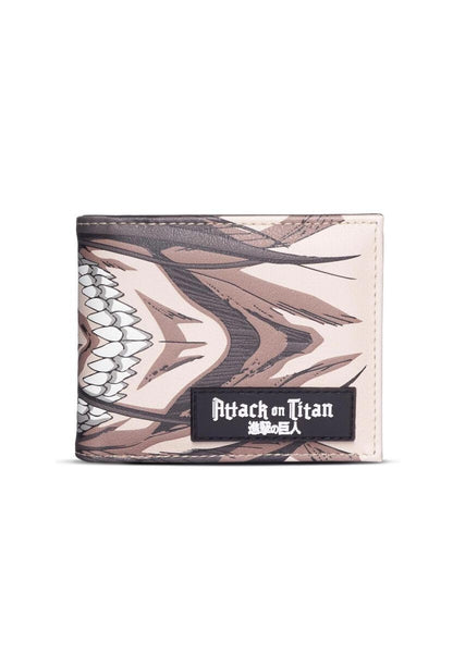Attack on Titan Eren Jaeger Unisex Wallet Multicoloured Anime, Fan Merch, TV Series, multi-coloured, Standard Standard Multi-coloured