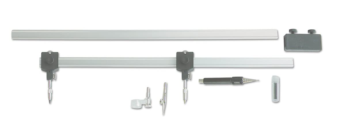 Aristo AH59000 Stangenzirkel (für Kreise mit Durchmesser bis zu 1280 mm, inkl. Zubehör